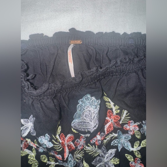 FreePeople Fleur De Jour Embroidered MiniDress L - Picture 4 of 5